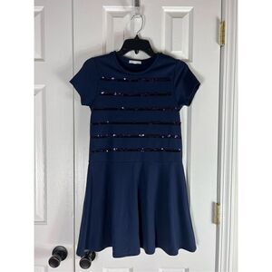 Rockets of Awesome Girls Navy Dress Size 12